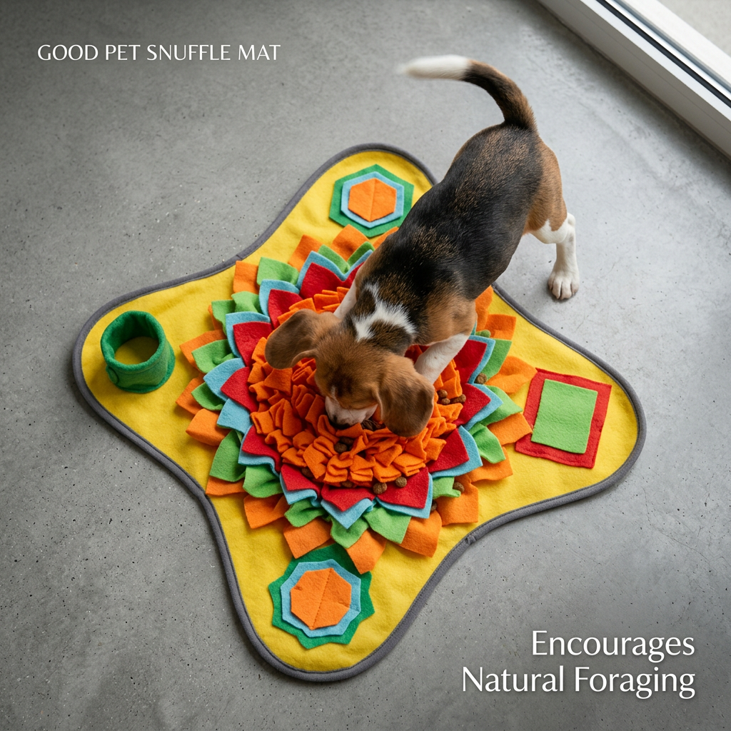 Dog Snuffle Mat — Nose Work Enrichment Foraging Feeder