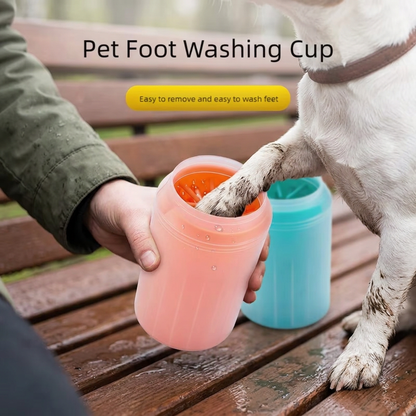 Dog Paw Cleaner Cup — Portable Silicone Paw Washer