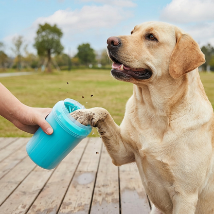 Dog Paw Cleaner Cup — Portable Silicone Paw Washer