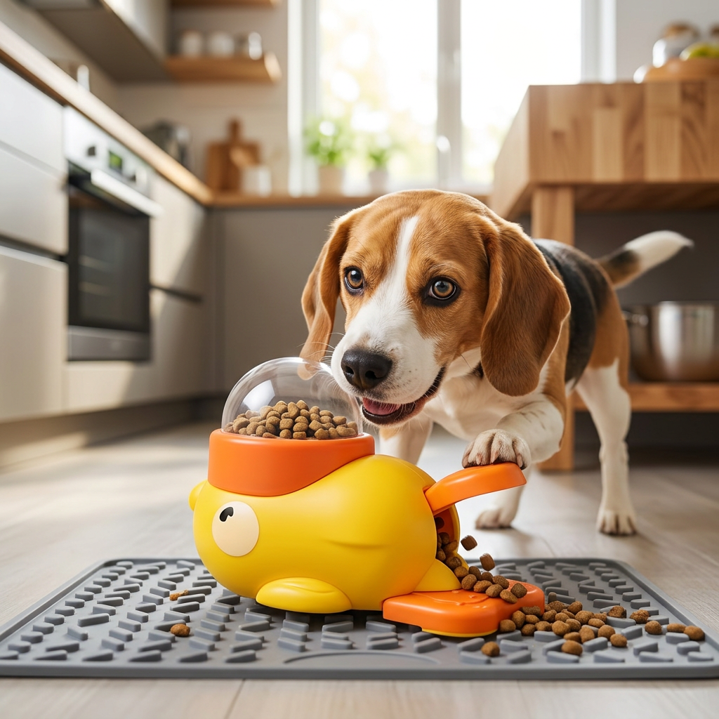 Dog Slow Feeder Bowl — Anti-Bloat Maze Bowl for Fast Eaters