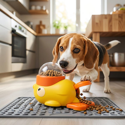 Dog Slow Feeder Bowl — Anti-Bloat Maze Bowl for Fast Eaters