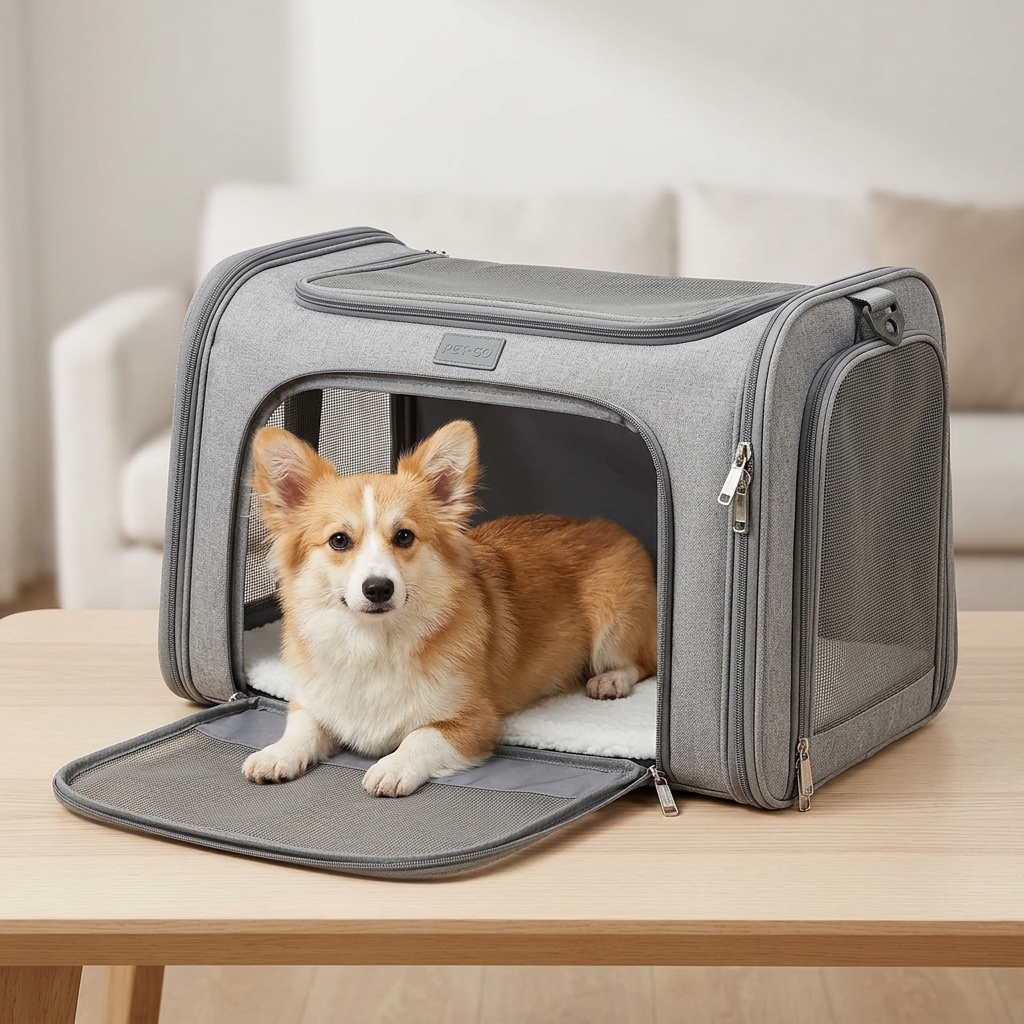 Pet Carrier Sling Bag — Hands-Free Cross-Body Dog Cat Carrier