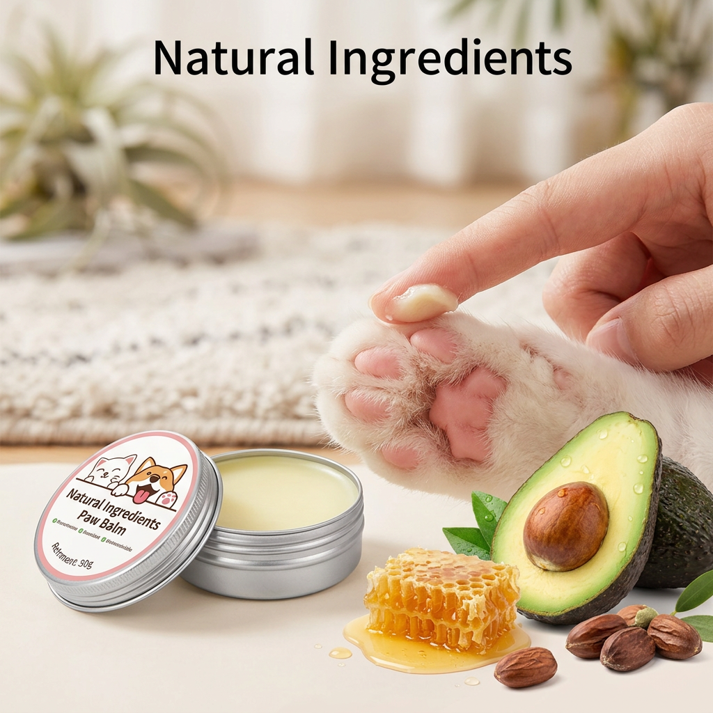 Dog Paw Balm Stick — Organic Shea Butter Paw Protection
