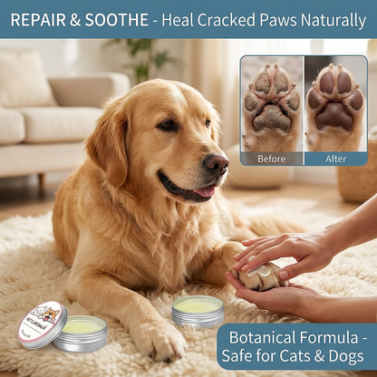 Dog Paw Balm Stick — Organic Shea Butter Paw Protection
